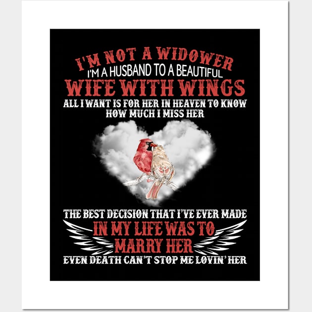 I Am Not Widower Wall Art by DMMGear